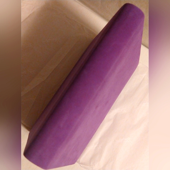 RARE & RETRO GIGLIO D' ORO PURPLE NUBUCK HANDCRAFTED ADDRESS/PASSWORD BOOK (NWT) - Picture 4 of 10